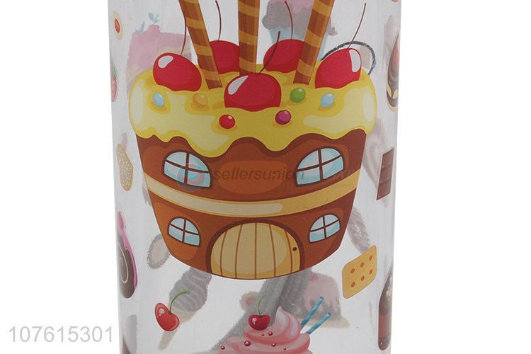 New design fashion plastic water bottle large capacity drinking bottle