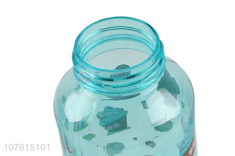 Custom logo bpa free plastic water bottle fashion drinking bottle