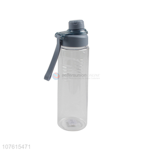 Wholesale portable transparent bpa free plastic water bottle