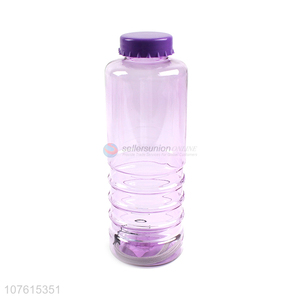 Low price portable transparent colorful bpa free pp material water bottle