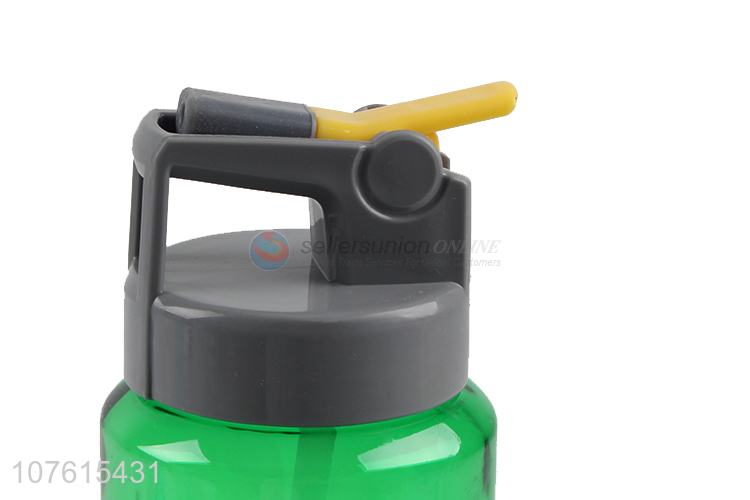 High quality portable transparent bpa free plastic water bottle