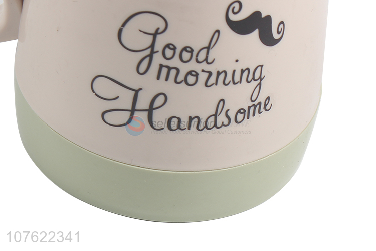 Latest arrival personalized plastic tooth mug fashion tooth tumbler