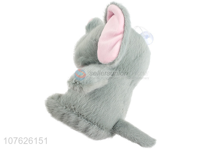 New Arrival Cute Elephant Plush Toy With Suction Cup