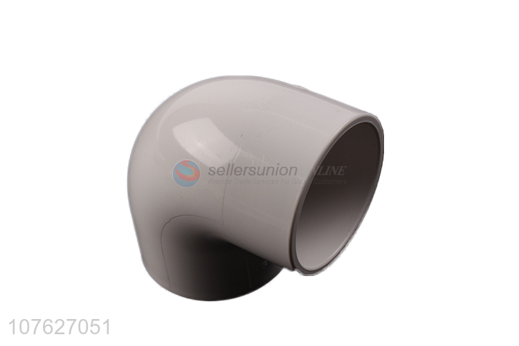 White wholesale factory price durable pipe fitting equal 90 degree elbow