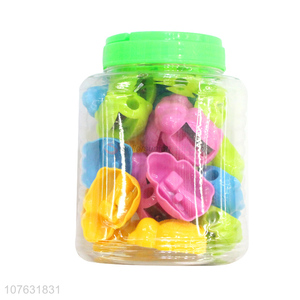 Factory Wholesale Animal Shape Plastic Pencil Sharpener Set