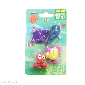 Cartoon Design Simulation Marine Life Shape Eraser