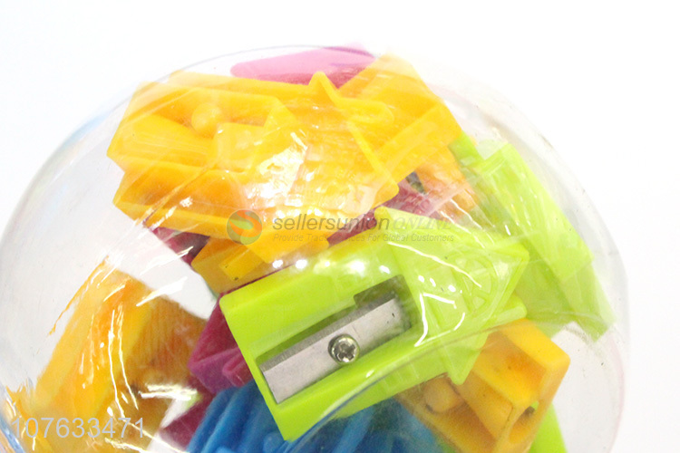 Cute Design Colorful Plastic Pencil Sharpener