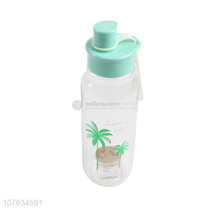 Custom logo food grade plastic water bottle with high quality