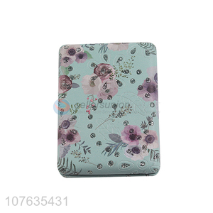 Best selling square travel personalized small makeup folding pocket compact mirror