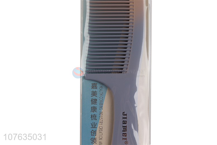 Fashionable colourful top quality hair comb wide tooth comb