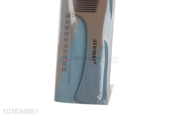 Professional top quality plastic wide tooth hair comb 