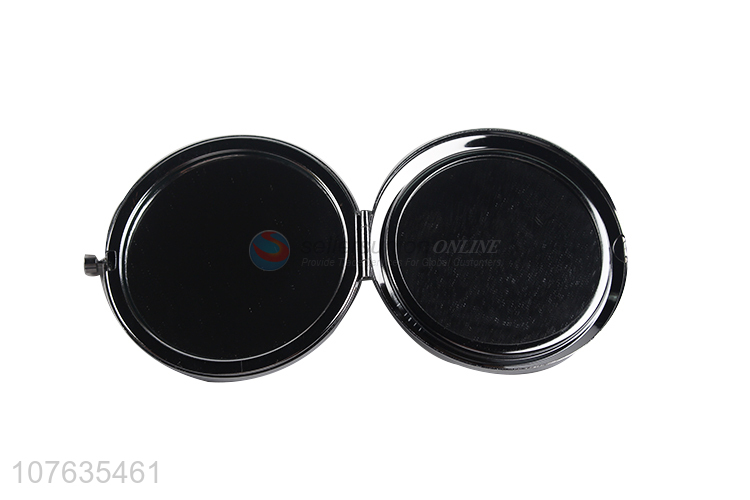 Handheld round portable travel cosmetic makeup pocket mirror