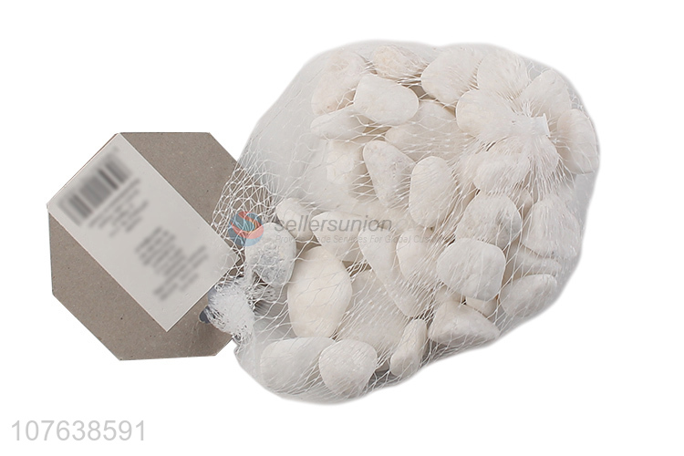 Wholesale white natural stones for fish tank decoration