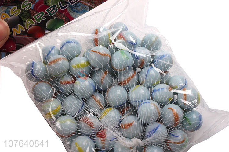 High quality milk white three-flower glass ball 400g