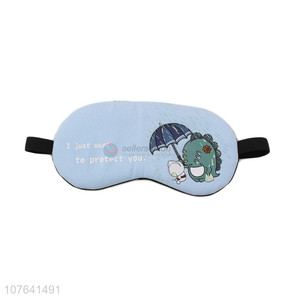 Latest arrival cartoon dinosaur hot compress ice compress sleep eye mask