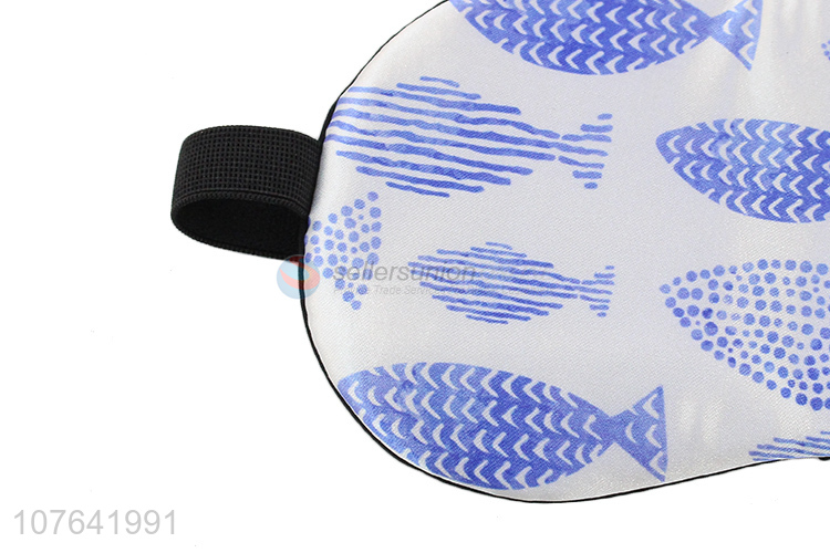 Latest arrival cartoon fish ice pack eye mask eyeshades for sleep