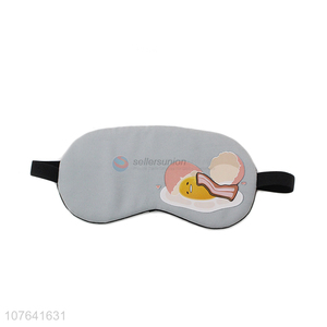 Top seller cartoon egg ice pack eye mask eyeshades for sleep