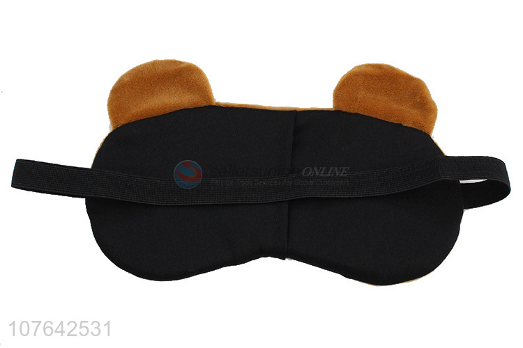 Competitive price cosy cartoon dog sleep eye mask gel eye mask