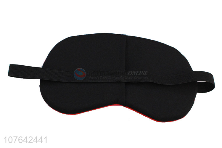 Personalized embroidery 3d hot dog sleep eye mask for travel airline