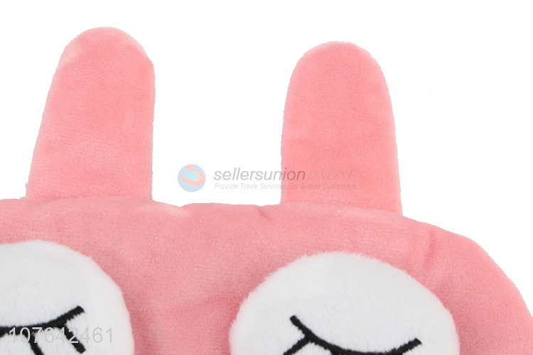 China manufacturer gel blindfold 3d rabbit sleeping eye mask