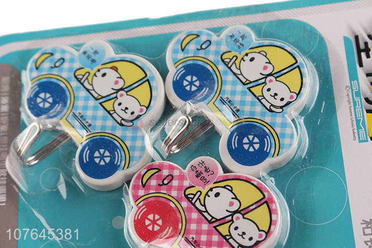 Cute Design Car Shape Sticky Hook Household Coat Hanger