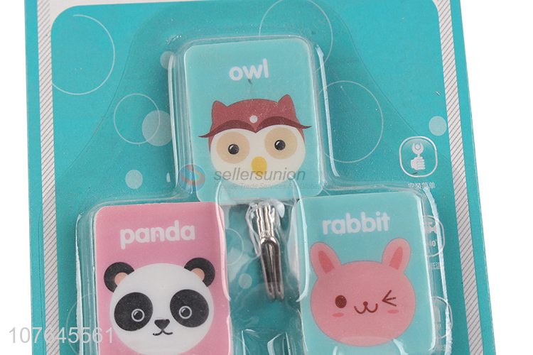 Hot Selling Cartoon Pattern Sticky Hook Best Adhesive Hook