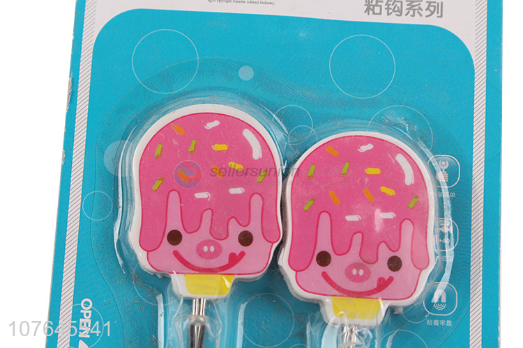 Custom Cartoon Pattern Sticky Hook Fashion Adhesive Hook