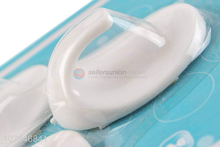 Factory Wholesale White Sticky Hook Strong Adhesive Hook