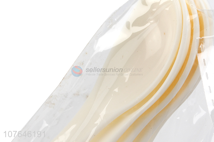 Best Selling Long Handle Plastic Soup Spoon Set
