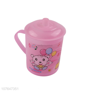 Factory Price Plastic Water Cup Tooth Mug With Lid