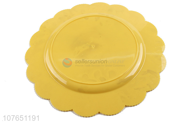 Best Sale Round Dinner Plate Plastic Charger Plate