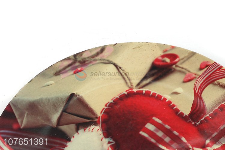 Wholesale Colorful Sticker Plastic Dinner Plate For Home And Restaurant