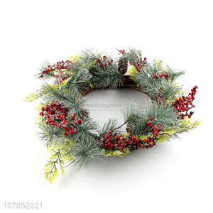 Good quality wall decoration Christmas day wreath