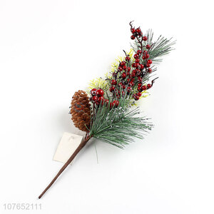 High quality pine cones decorate Christmas tree decoration sprigs