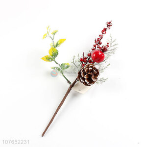 Low-priced artificial berry branch decoration Christmas twigs