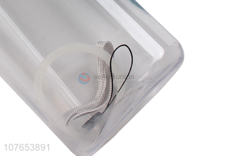 Promotional durable sports bottle straw water bottle with handle