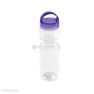 Low price portable food grade plastic water bottle