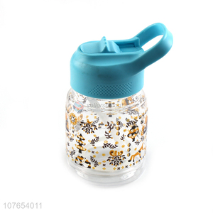 Most popular durable space bottle water bottle with straw