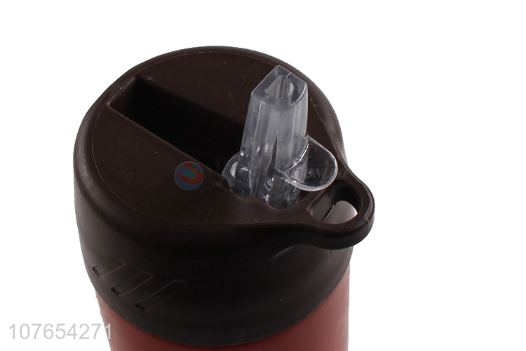 Hot selling fashion eco-friendly motivational water bottle with straw