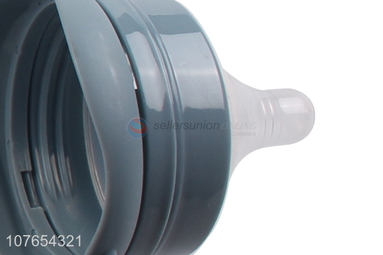 Professional supply baby drinking bottle infant water bottle with straw