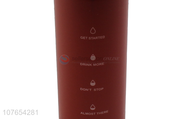 Competitive price motivational sports bottle water bottle with handle