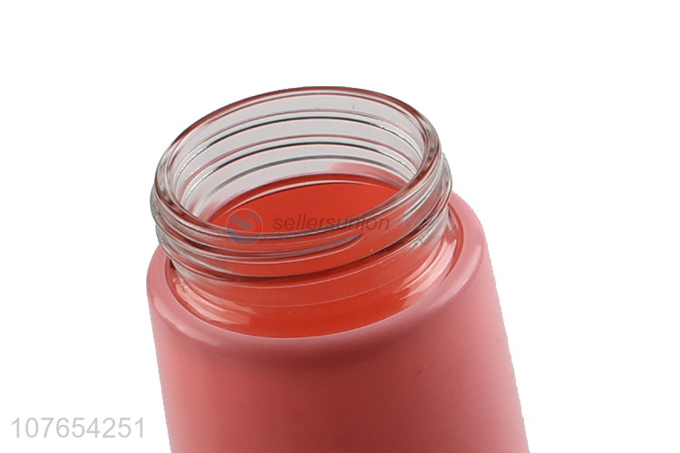 Factory price creative water bottle glass drinking bottle