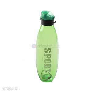 Promotional colored plastic drinking bottle leakproof water bottle