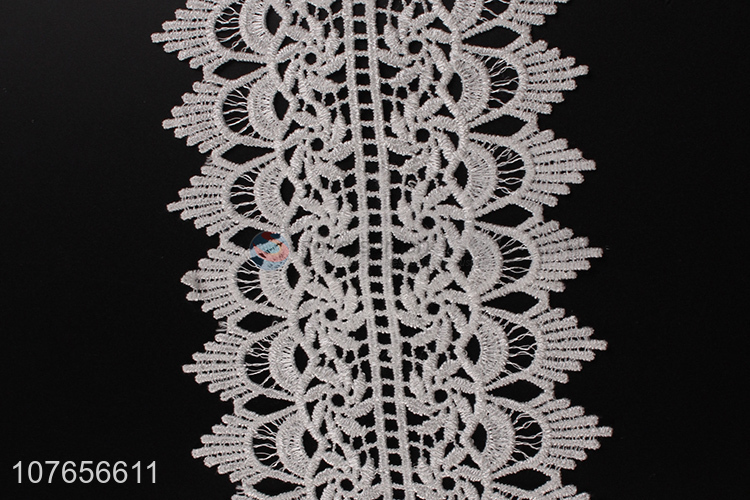 Top sale good quality white lace trim ribbon for decoration