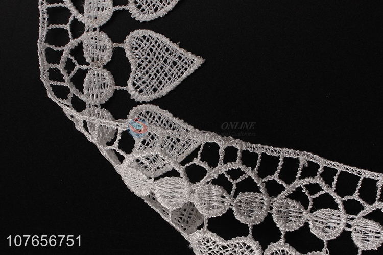 Top sale comfortable lace trim ribbon for garment