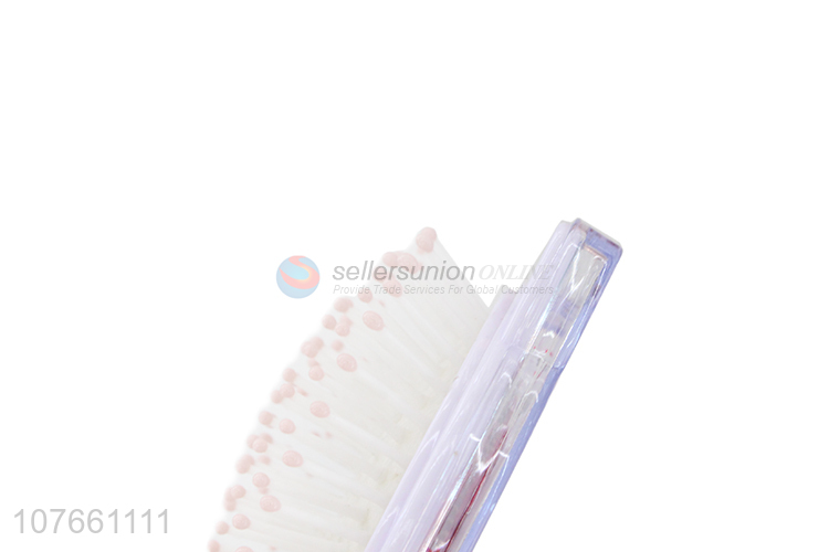 Good Quality Cat Shape Hair Brush With Colourful Glitter Stars