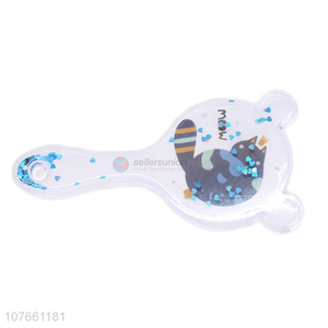 New Arrival Cat Shape Plastic Hair Brush Massage Hair Comb