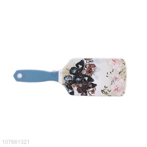 Custom Butterfly Pattern Scalp Massage Hair Brush For Sale