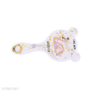 Good Quality Cat Shape Hair Brush With Glitter Stars