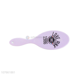 Hot Sale Plastic Oval Massage Hair Brush Best Detangling Comb